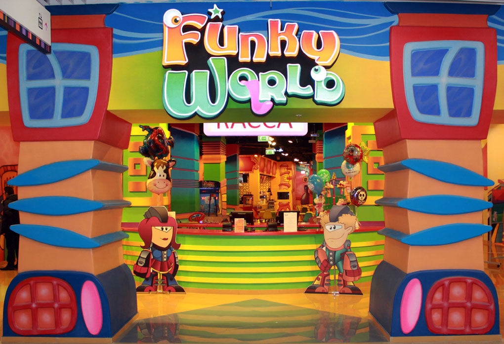 Funky World ТРЦ "Галерея 9-18" | Семейные развлекательные парки Funky World
